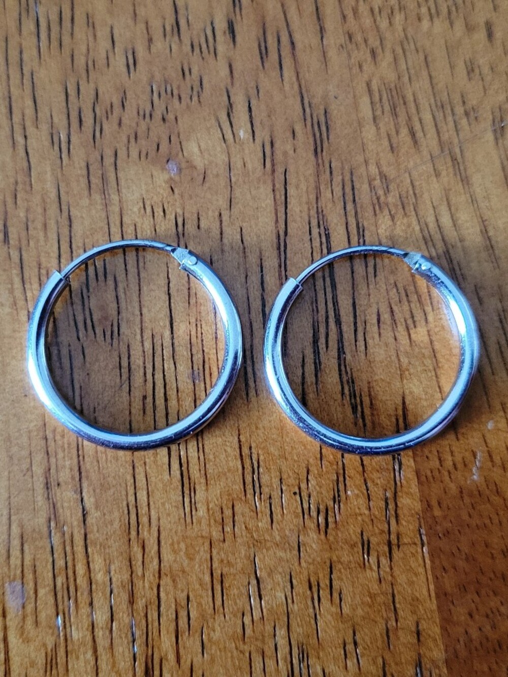 Everyday Wear Endless Sterling Silver Hoop Earrings